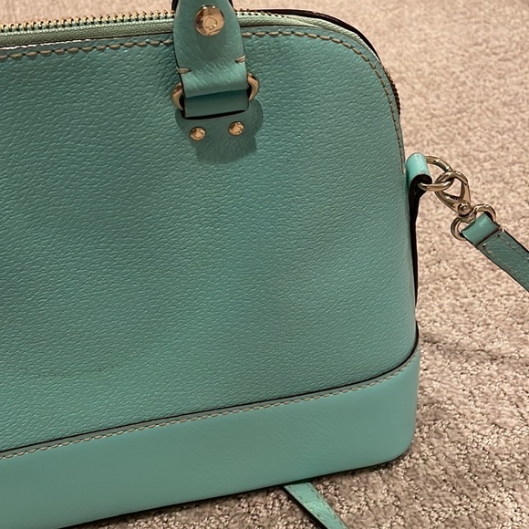 Kate Spade Leather Bag in Stone Blue, Great Condition - Picture 8 of 9